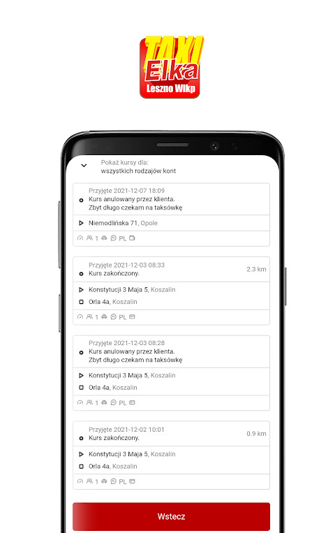 Elka Taxi Leszno screenshot image 3_funmod.online
