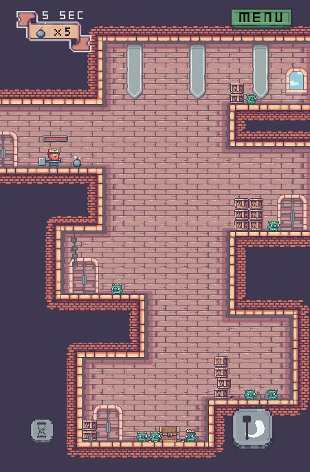 King's Dungeon: Pigs Attack(Large enty of Diamonds) screenshot image 17_funmod.online