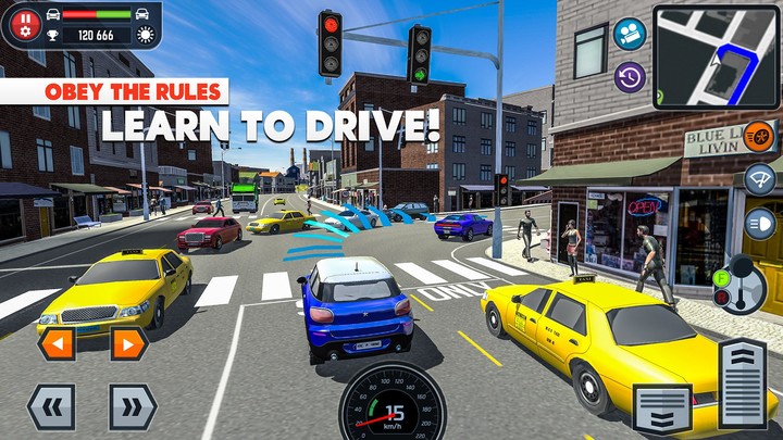 Car Driving School Simulator screenshot image 2_funmod.online