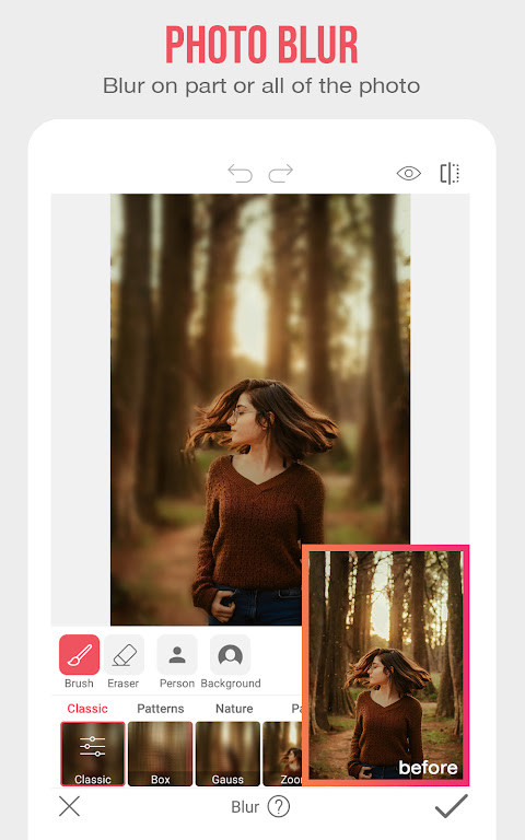 PicsBlur Blur Photo - Blur Image Background DSLR screenshot image 6_funmod.online