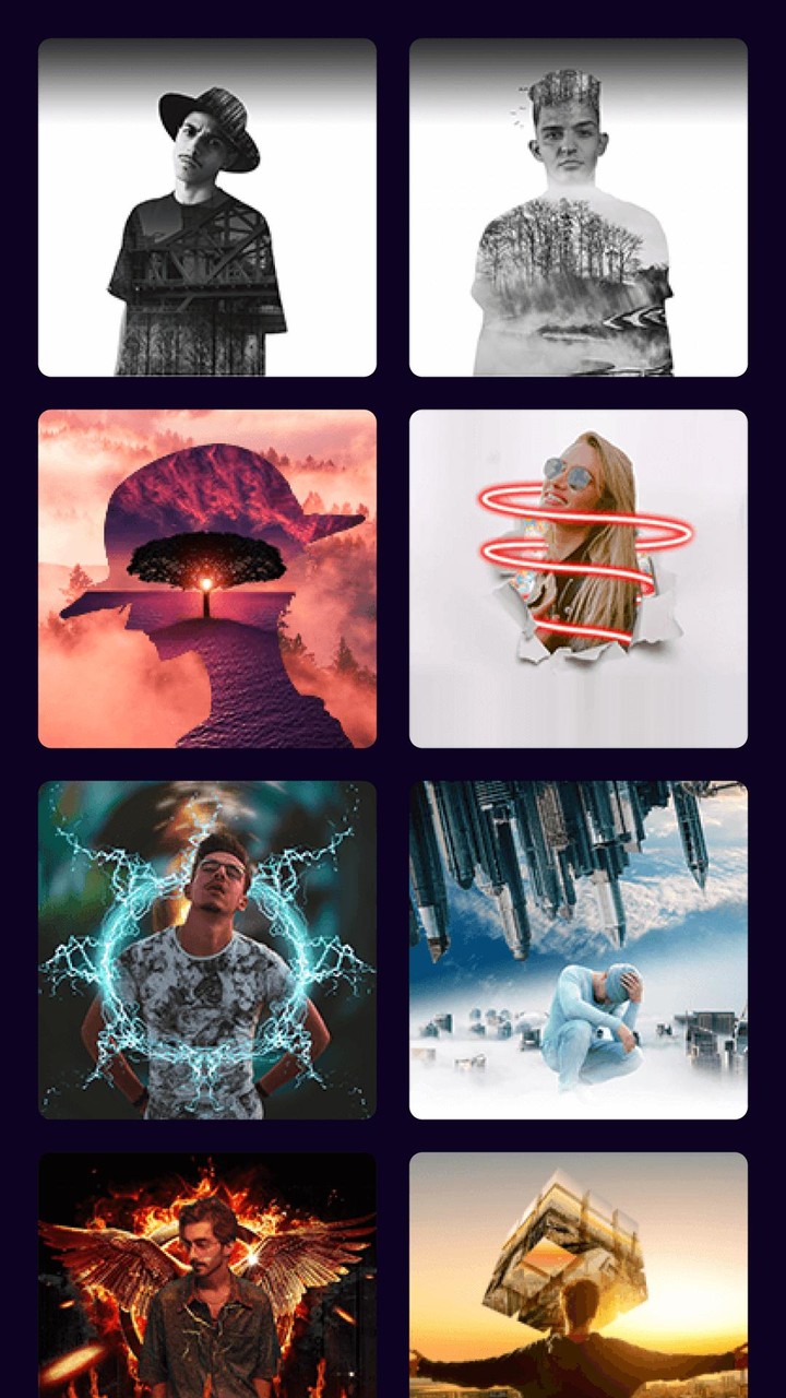 Square Pic Collage - Sunset Photo Editor Pro screenshot image 5_funmod.online