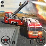 Fire Engine Truck Driving Sim1.24_funmod.online