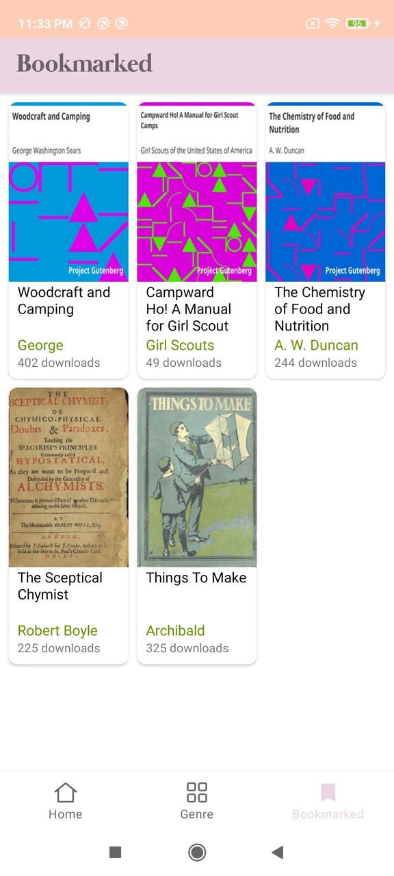 Gutenberg eBooks Browser screenshot image 8_funmod.online