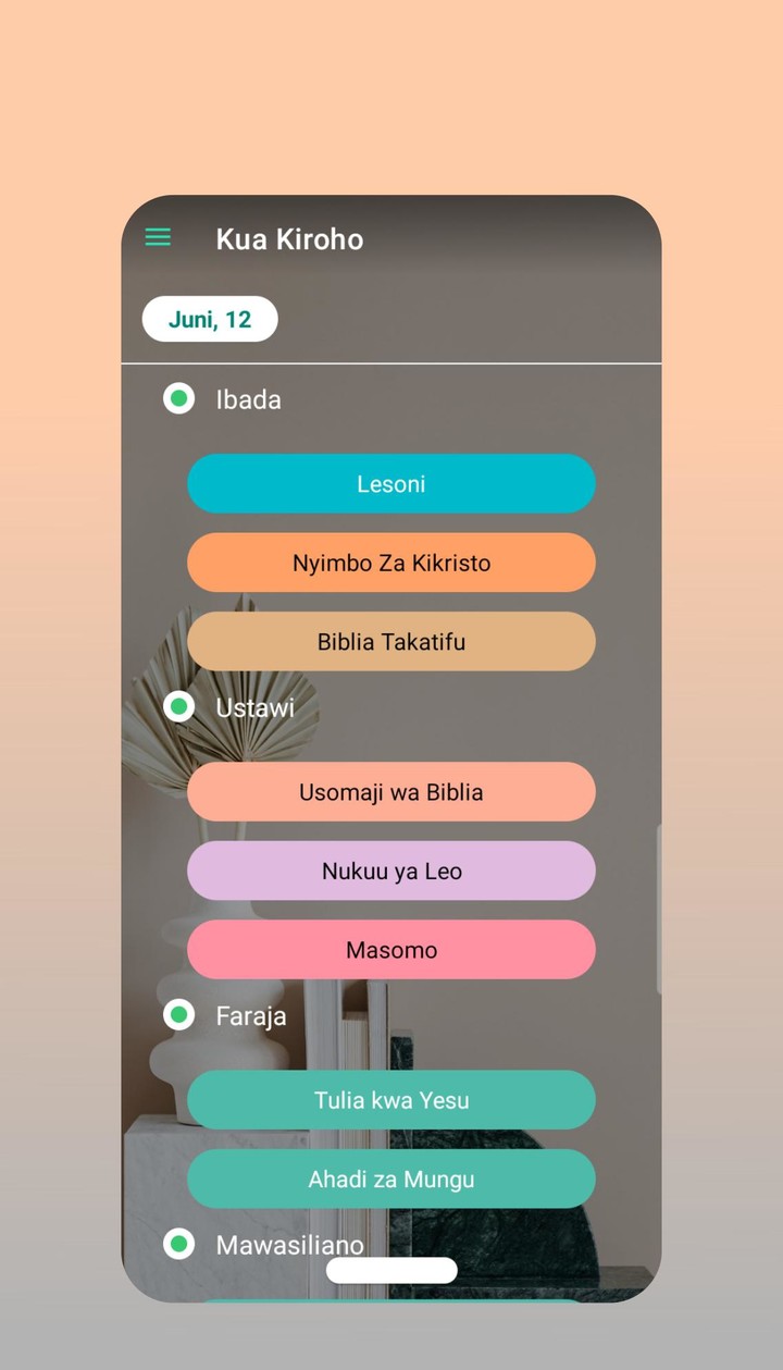 Kua Kiroho SDA —Lesoni, Biblia screenshot image 1_funmod.online