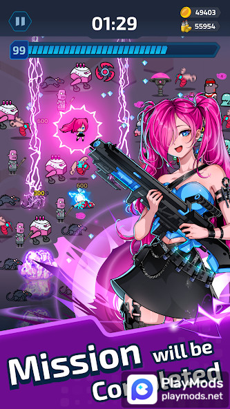 Neon Survivor: Deepest Space<span>(Unlimited Money)</span> screenshot image 1_funmod.online