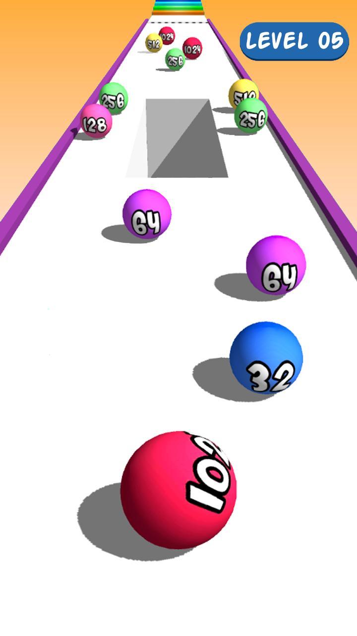 Merge 2048 Run Ball screenshot image 3_funmod.online