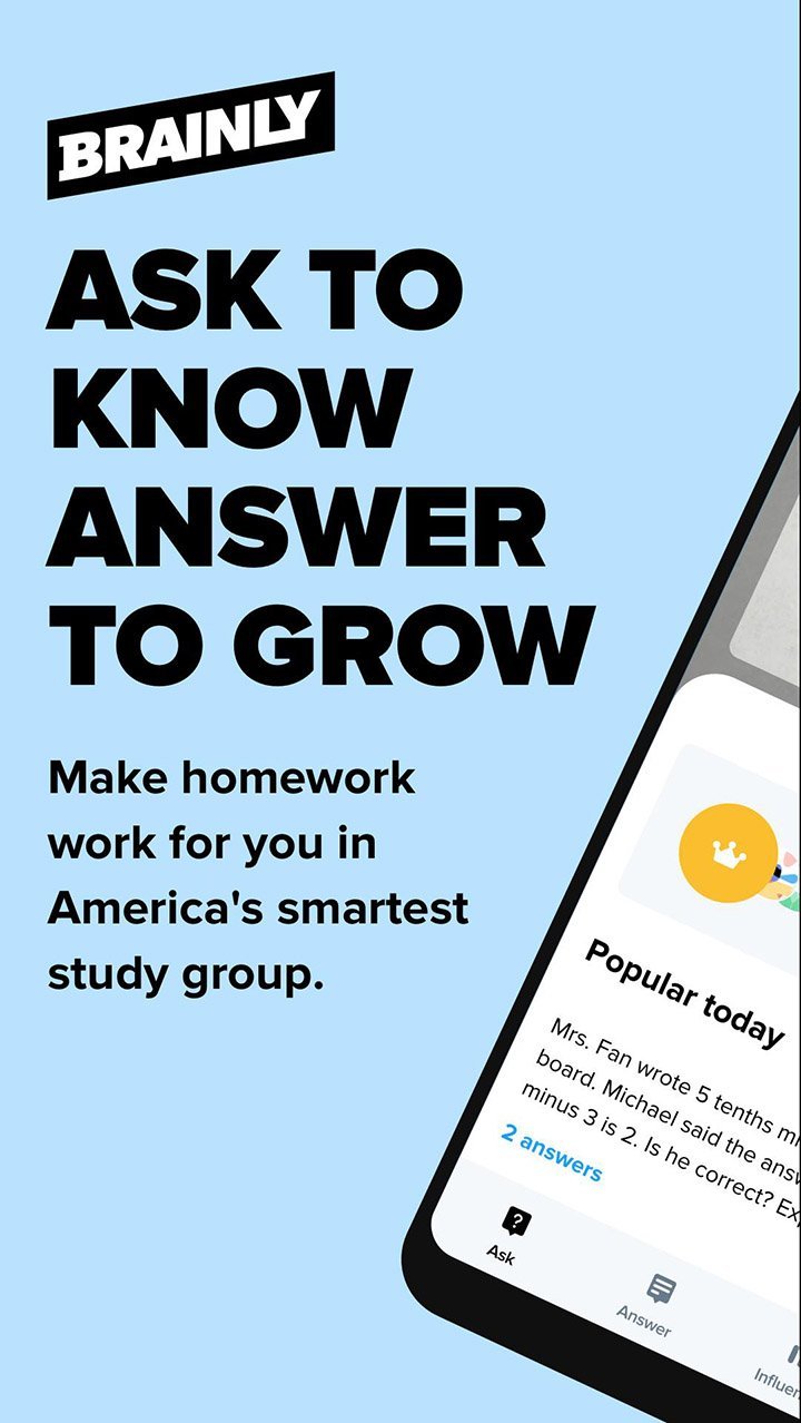 Brainly MOD APK 5.58.2<span>(Pro Subscription)</span> screenshot image 1_funmod.online