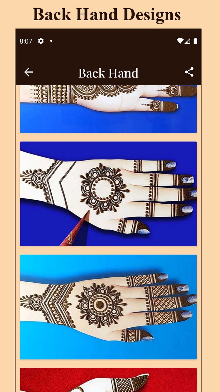Mehndi Design 2022 screenshot image 10_funmod.online