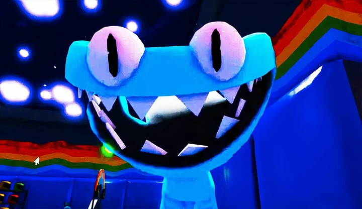 Rainbow Friends Yellow Cyan 2 screenshot image 4_funmod.online