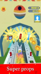 Rabbit Parkour-Subway runner rush race<span>(No Ads)</span> screenshot image 3_funmod.online