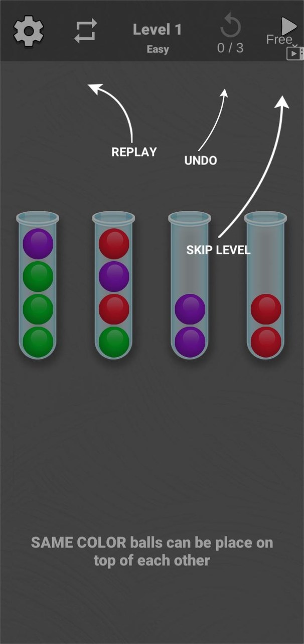 Sort Colored Balls - Ball Sort screenshot image 7_funmod.online
