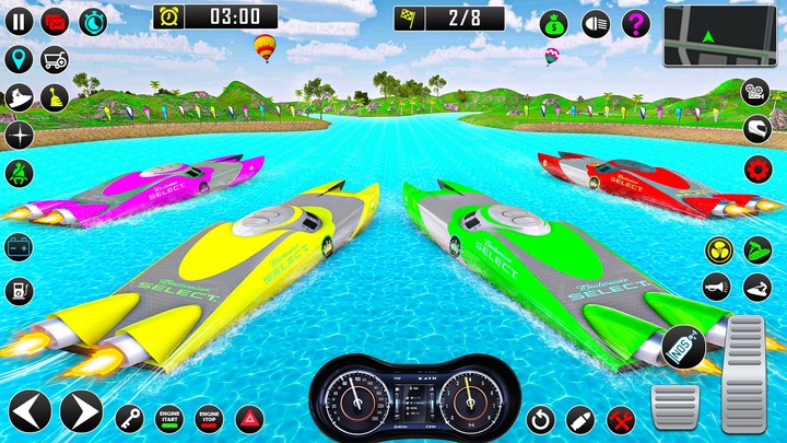 Jet Ski Boat Racing Games 2021 screenshot image 4_funmod.online