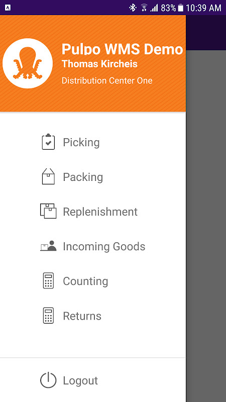 PULPO WMS (Warehouse Managemenet System) screenshot image 1_funmod.online