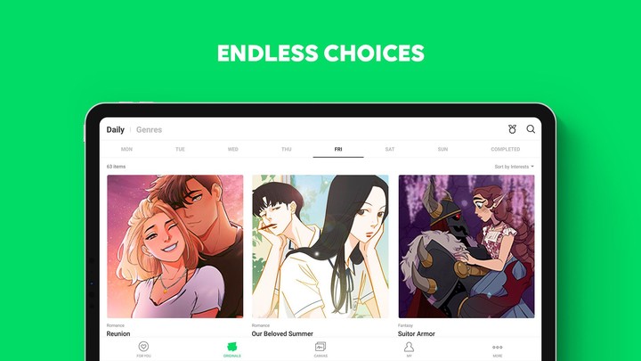 WEBTOON(No Ads) screenshot image 18_funmod.online