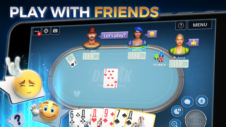 Durak Online by Pokerist screenshot image 6_funmod.online
