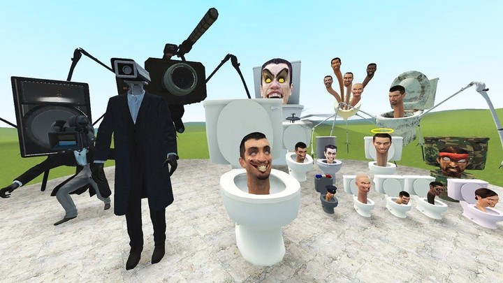 Skibydi Toilet War Attack screenshot image 3_funmod.online