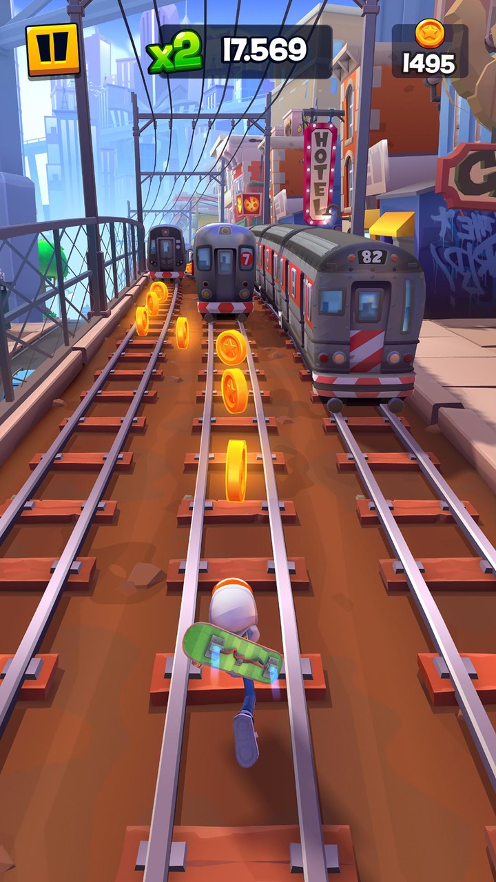 Subway Surfers-Hoverboard Heroes<span>(Unlimited coins)</span> screenshot image 1_funmod.online
