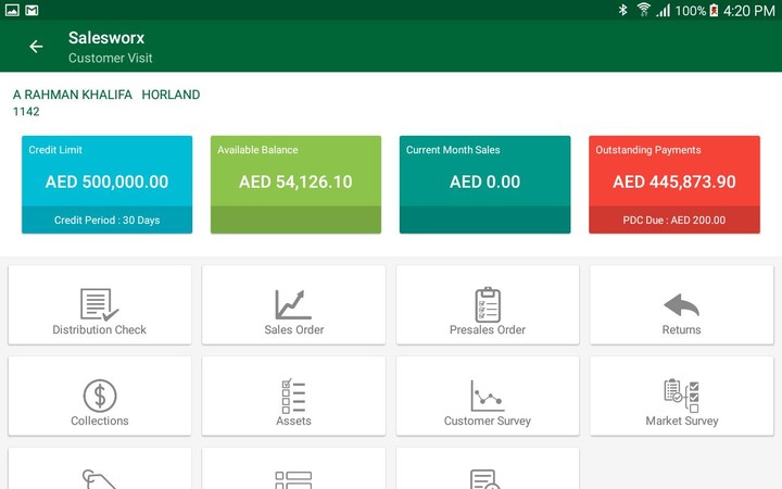SalesWorx - FSA screenshot image 5_funmod.online