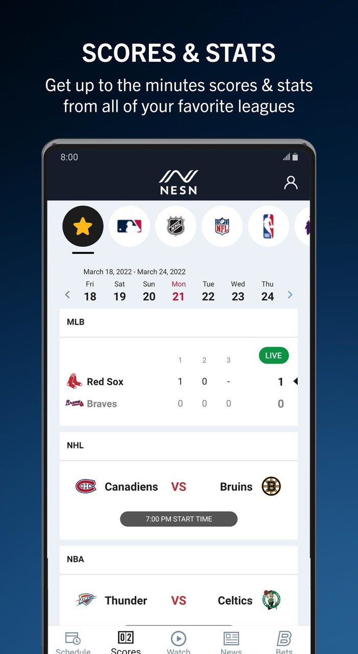 NESN screenshot image 1_funmod.online