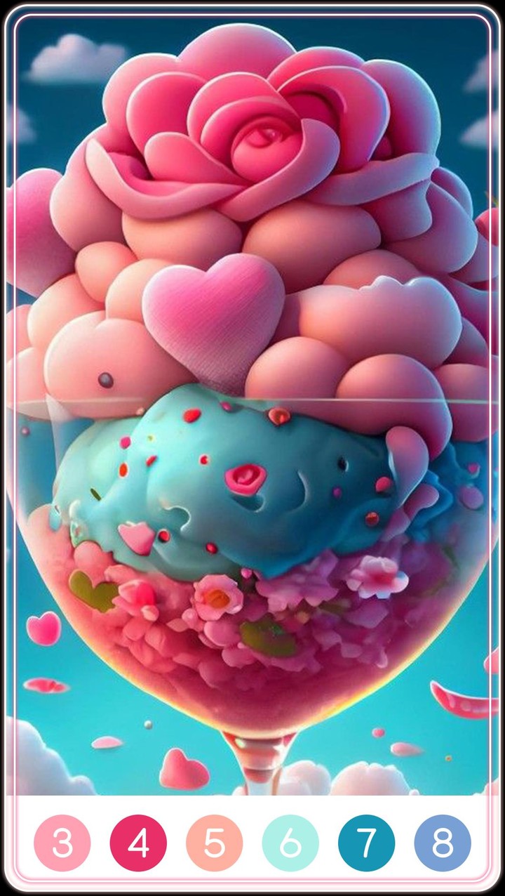 Candy Color by Number screenshot image 3_funmod.online