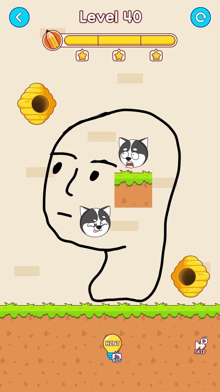 Husky Rescue: Save Dog Puzzle screenshot image 5_funmod.online