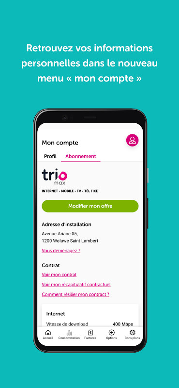 myVOO - Votre Espace Client VOO screenshot image 2_funmod.online