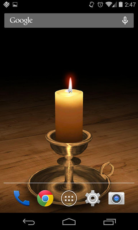 Melting Candle Wallpaper Lite screenshot image 3_funmod.online