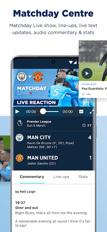 Manchester City Official App screenshot image 16_funmod.online