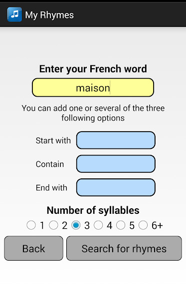 My Rhymes<span>(Paid for free)</span> screenshot image 4_funmod.online