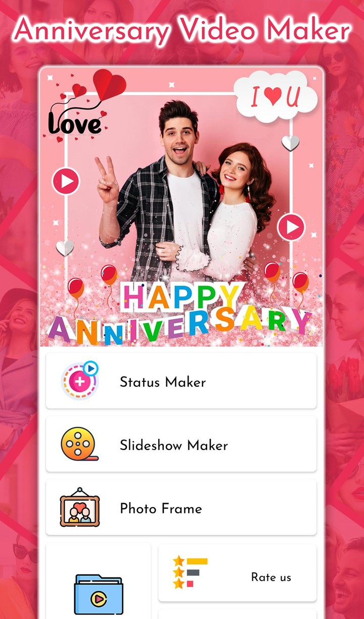 Anniversary Video Maker screenshot image 15_funmod.online