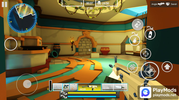 Bit Gun: Online Shooting Games<span>(unlimited bullets)</span> screenshot image 4_funmod.online