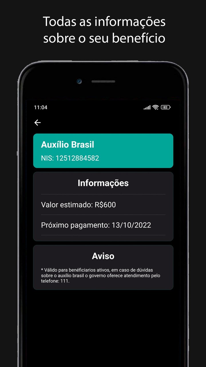 Auxílio Brasil Consulta Rápida screenshot image 1_funmod.online