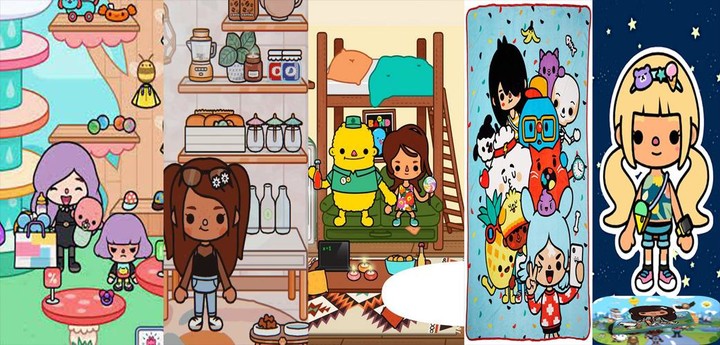 Toca Wallpaper screenshot image 4_funmod.online