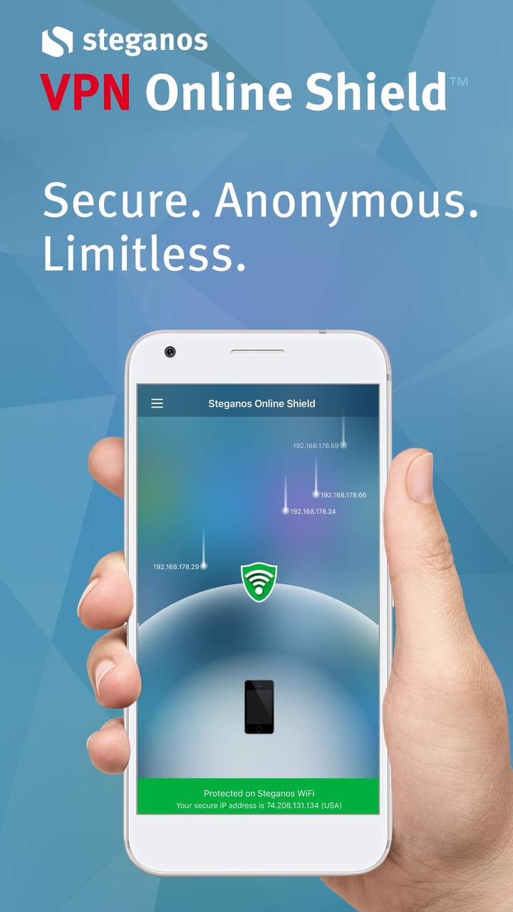 Steganos VPN Online Shield screenshot image 6_funmod.online