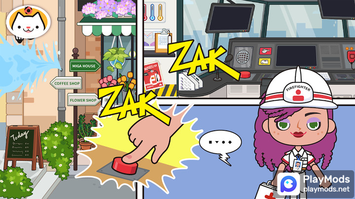 Miga Town: My Fire Station<span>(Unlock all maps)</span> screenshot image 3_funmod.online