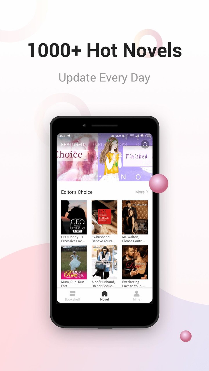 Novelful - Romance Story screenshot image 1_funmod.online