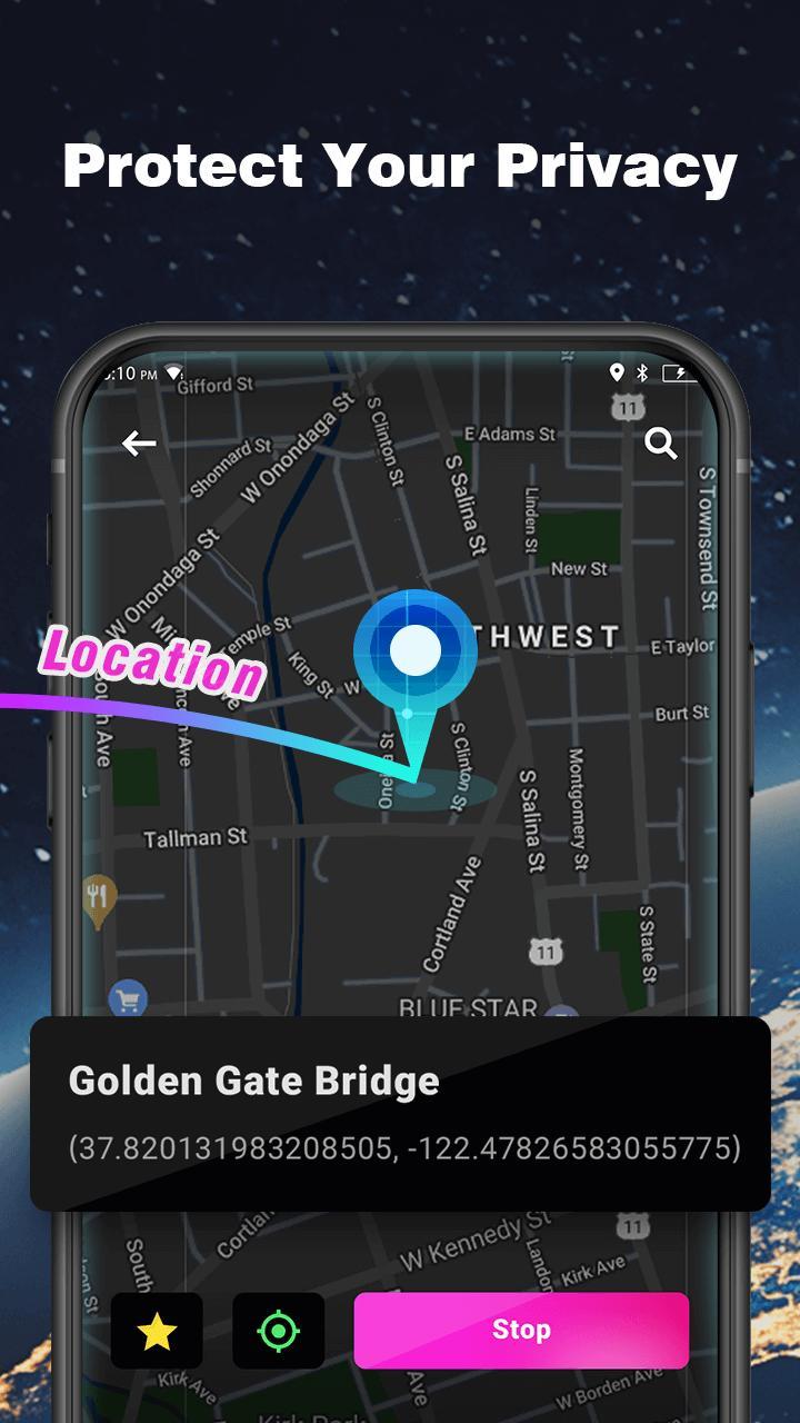 Fake GPS Location Change Spoof screenshot image 3_funmod.online