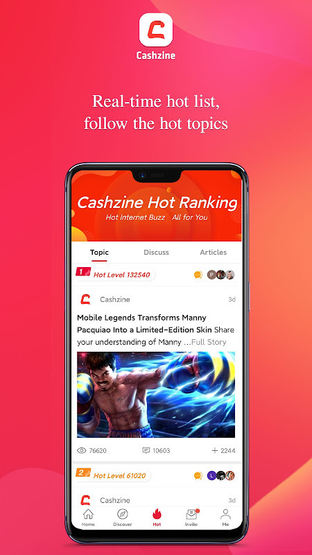 Cashzine - Earn money reward screenshot image 5_funmod.online