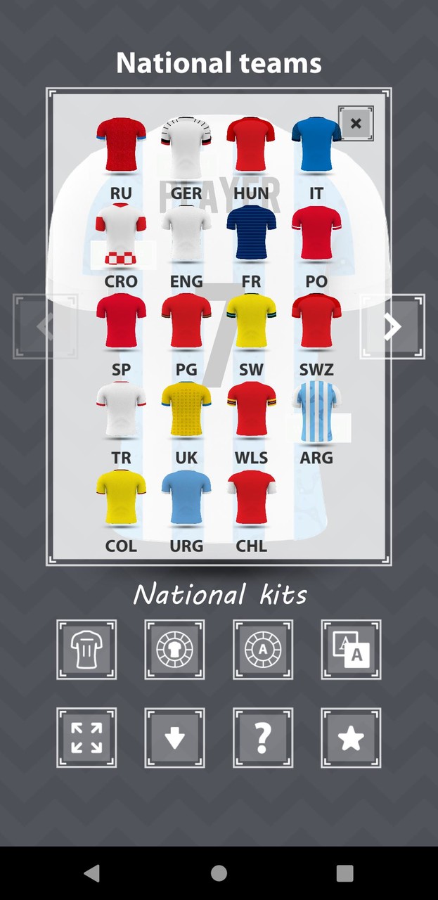 Football Jersey Kits designer screenshot image 7_funmod.online