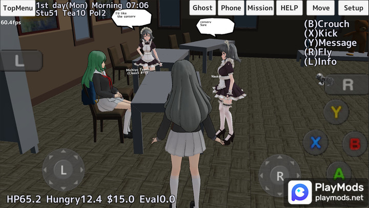 School Girls Simulator<span>(Mod  Menu)</span> screenshot image 4_funmod.online