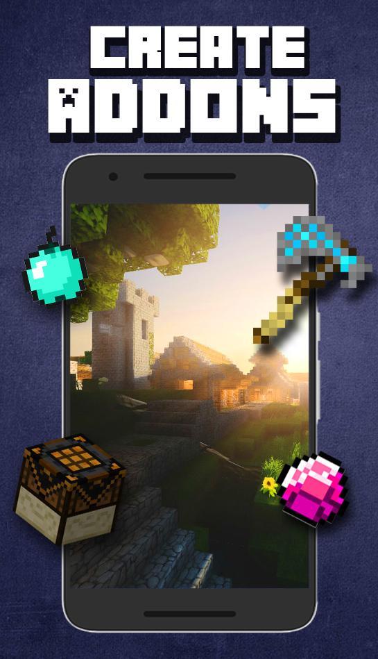 Addons Maker for Minecraft PE screenshot image 1_funmod.online