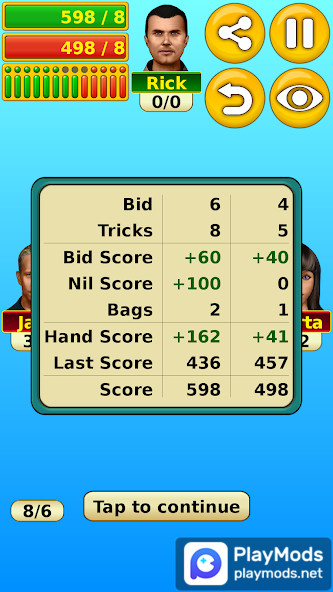 Spades<span>(No Ads)</span> screenshot image 3_funmod.online