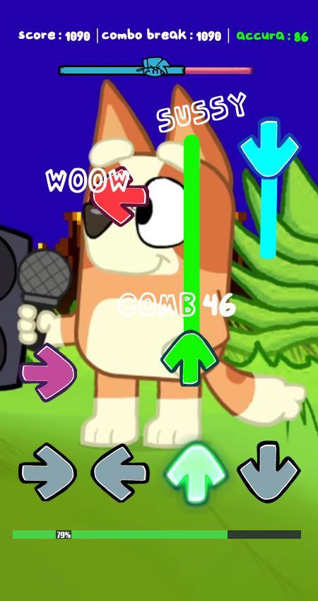 Bluey FNF MOD Full Week screenshot image 4_funmod.online