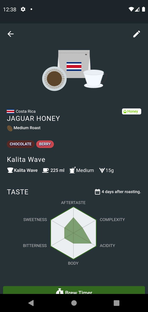 Brew Timer - Tasting Note screenshot image 16_funmod.online