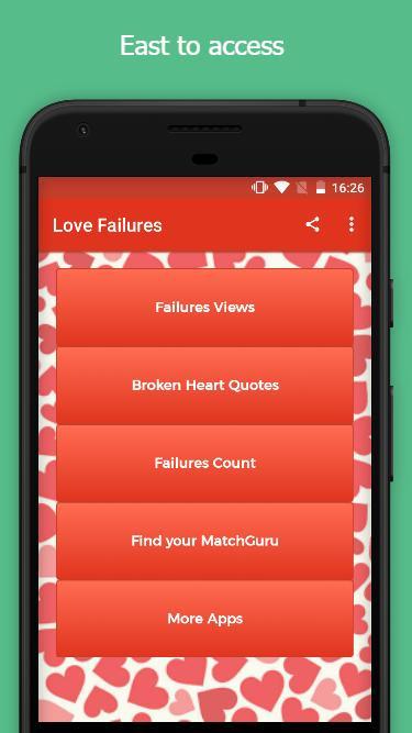 Love Failure: Meet Chat Quotes screenshot image 5_funmod.online