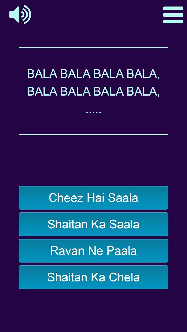 Finish The Lyrics - Bollywood screenshot image 1_Popularmodapk.com