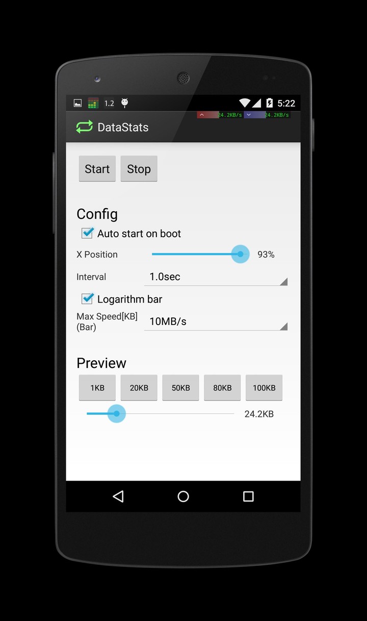 Data Stats screenshot image 2_funmod.online