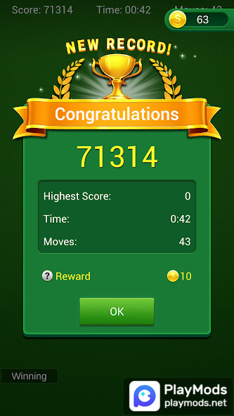 Pyramid Solitaire - Card Games<span>(Unlimited Money)</span> screenshot image 5_funmod.online