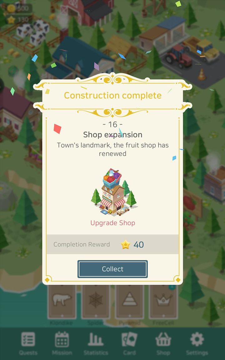 Solitaire Farm Village - Card Collection<span>(Infinite Stars)</span> screenshot image 4_funmod.online