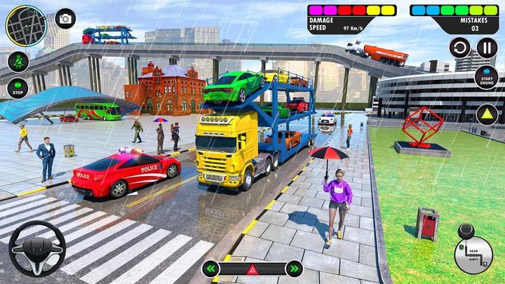 Car Games: Truck Transporter screenshot image 9_funmod.online